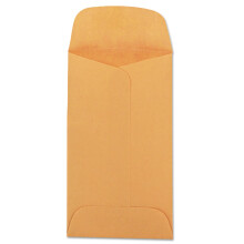 Quality Park 50260 m?ntkonvolutter st?rrelse 3 20 lb 2-1/2-tommer x4-1/4-tommer 500/BX Kraft