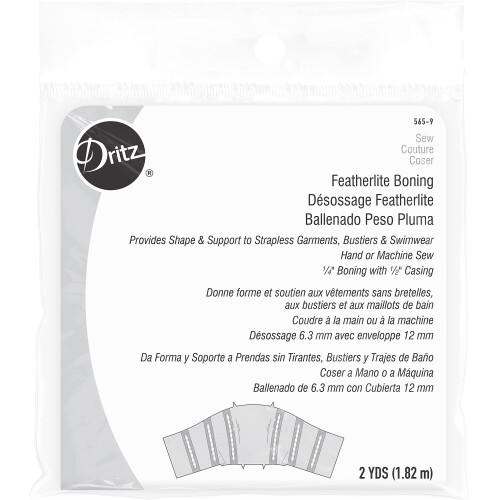 Dritz 565-9 Udbening Featherlite Hvid 2-Yards