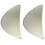 Dritz 53075-9 Schulterpolster, bezogen, eingesetzt, Tri-Point, 1,27 cm, Wei 1