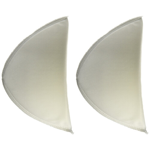 Dritz 53075-9 Schulterpolster, bezogen, eingesetzt, Tri-Point, 1,27 cm, Wei