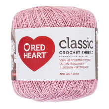Hilo de crochet cl   sico Coats Crochet, 10 rosas orqu   deas, 1050 pies