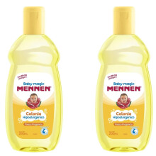 Eau de Cologne Baby Magic 200 ml - 2 Colonias Mennen Pour B?b? - Parfum Doux et Apaisant pour Enfants