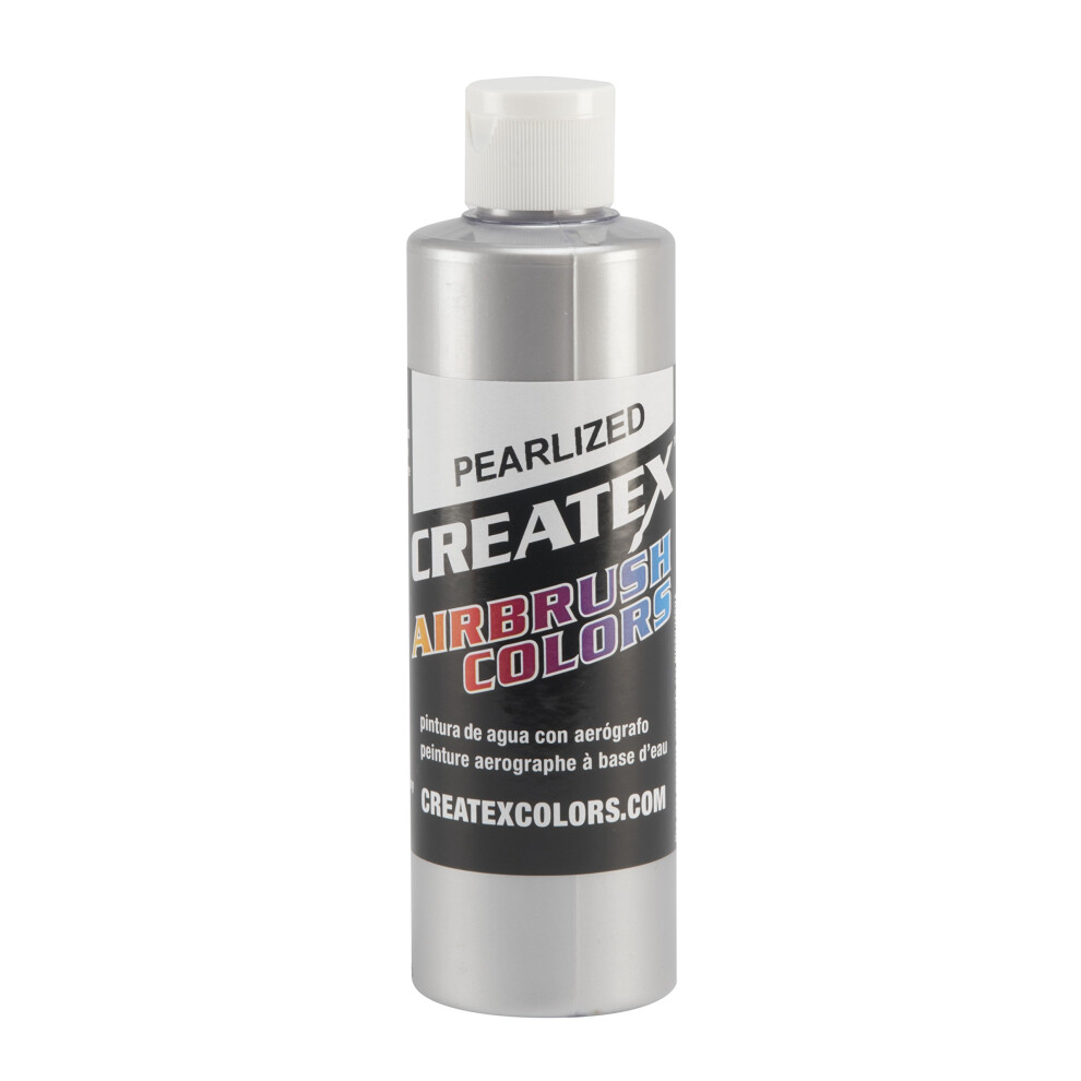 Peinture Createx Colors 530808 pour aérographe 8 oz Pearl Silver