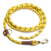 Mendota Pet EZ Trainer Leash - Dog Leash - Made in the SUA - Hi -Viz Yellow 1/2 n x 8 ft