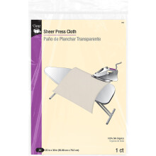 Dritz Sheer Presstuch aus Seidenorganza, 55,9 x 76,2 cm, Wei