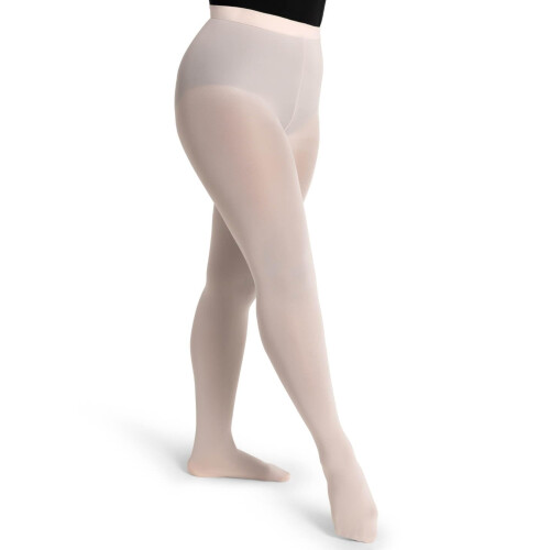 Capezio womens Studio Basics Footed tights  Ballet Pink  Small-Medium US
