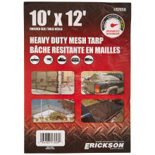 Erickson 57058 Heavy Duty Mesh Tarp 10 'X 12'