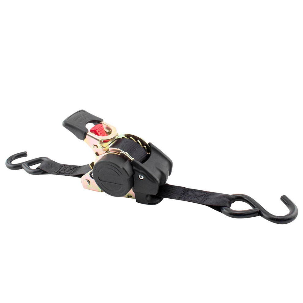 Sangle d'arrimage rétractable à cliquet noire Erickson 34415 Pro Series (paquet de 2 1 x 10')