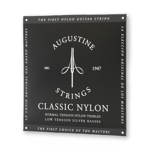 Augustine Classic Black Set Low Tension Classical Guitar Strings - 1 zestaw 2