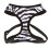 East Side Collection Polyester Plush Zebra-Print Dog Harness Medium 2