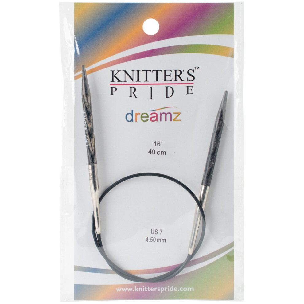 Knitter's Pride 515009-Dreamz Feste Rundstricknadeln 16"""" Gr E 7/4,5 Mm-image