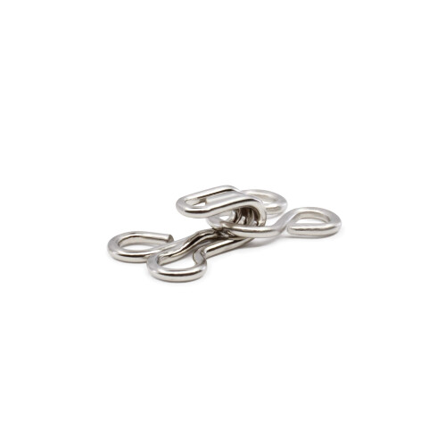 Dritz 90-1-65 Hook & Eye Closures  Nickel  Size 1 14-Count 1