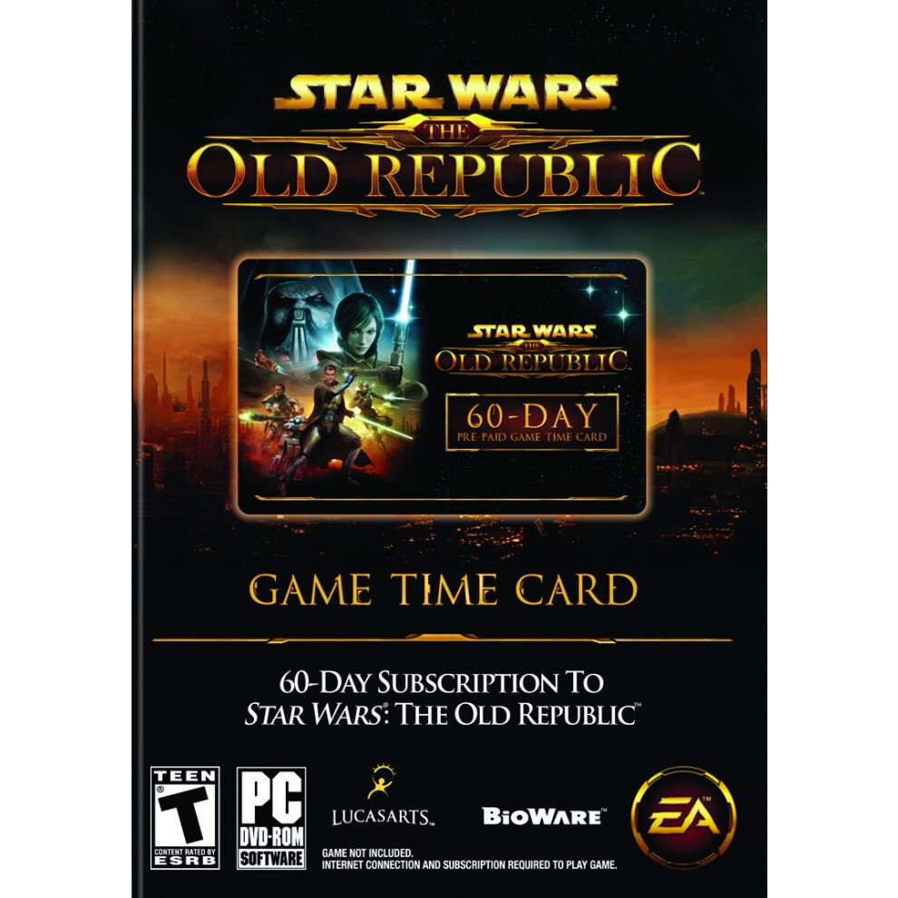 Star Wars: The Old Republic 60-Day Pre-paid Time Card - PC