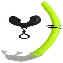 Scuba val silikon roll-up nautilus snorkel med frvaring container gul