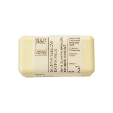 R&F Artist Encaustic Paint Sienna Yellow Extra Pale 40 ml