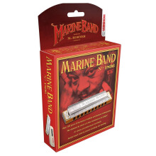 Hohner 1896BX Marine Band Harmonic Key of F Sharp