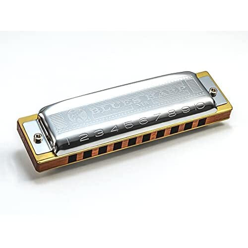 Hohner Blues Harfa Harmonica Key of D 1
