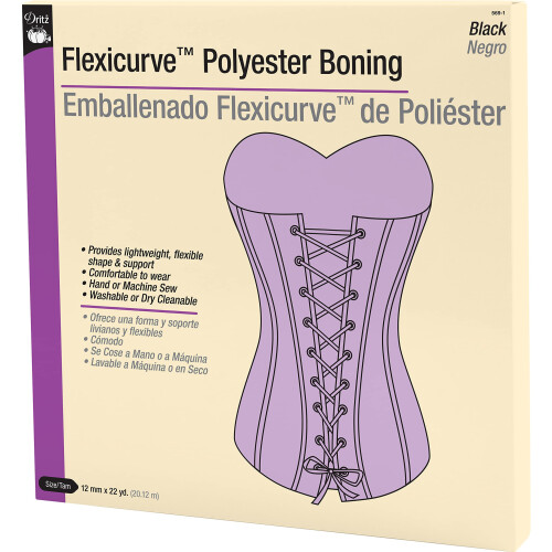 Dritz Flexicurve Polyester Udbening for Shape & Support 22-yards sort