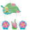 Amscan Candles  1.25""""  Multicolor 1