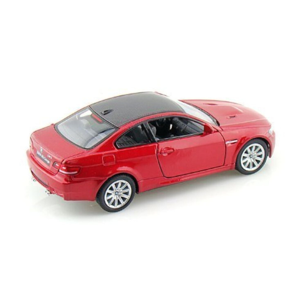 Kinsmart Bmw M3 Coup , Modellauto Im Ma Stab 1:36 (Rot)-image