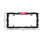 CRUISER TILBEHR 22456 Hjerte nummerplade Stel Blank sort/Pink 4