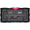 CRUISER TILBEHR 22456 Hjerte nummerplade Stel Blank sort/Pink 2