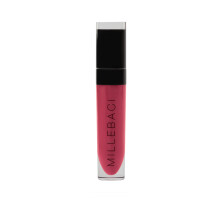 Nouba Millebaci Long Lasting Liquid Lipstick Pink, Lustrous Moisturizing Creamy Formula with Vitamin E Intense Color Pigment High Impact Makeup Lip Cr