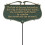 Plaque de Jardin "Le Baiser du Soleil..." Vert/Or, Aluminium 3