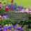 Plaque de Jardin "Le Baiser du Soleil..." Vert/Or, Aluminium 2