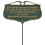 Plaque de Jardin "Le Baiser du Soleil..." Vert/Or, Aluminium 4