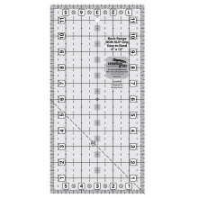 Creative Grids Basic Range 6"" x 12"" rektangel quilt lineal - CGRBR5