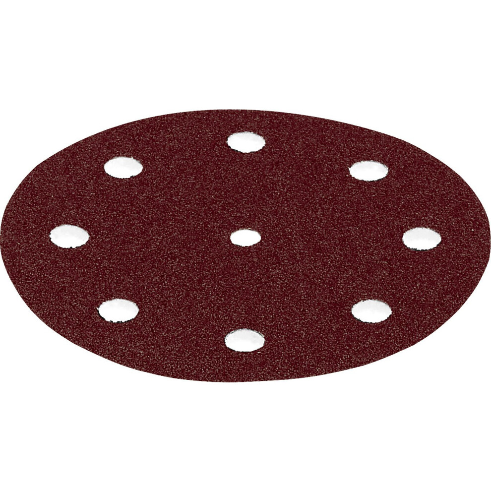 Festool 499103 P80 Grit Rubin 2 Abrasives for RO 125/ETS 125 Sander  10-Pack