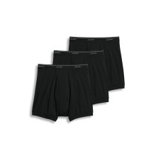 Jockey Mens Underwear Classic 5 Boxer Brief - 3 Pack Black XL