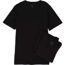 Jockey Men's Underhirt Classic V -ringning - 3 Pack Black M