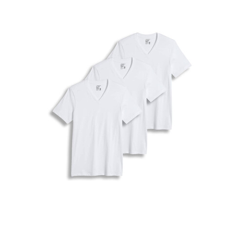 Jockey Jockey Men's Undershirt Classic V-Neck Undershirt - 3 Pack White L