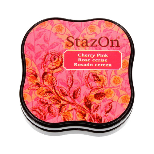 Tsukineko StazOn Midi Pad  Cherry Pink