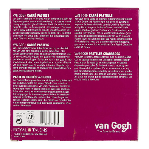 Van Gogh Carre Pastel Square Full Stick 48-dele s?t 2