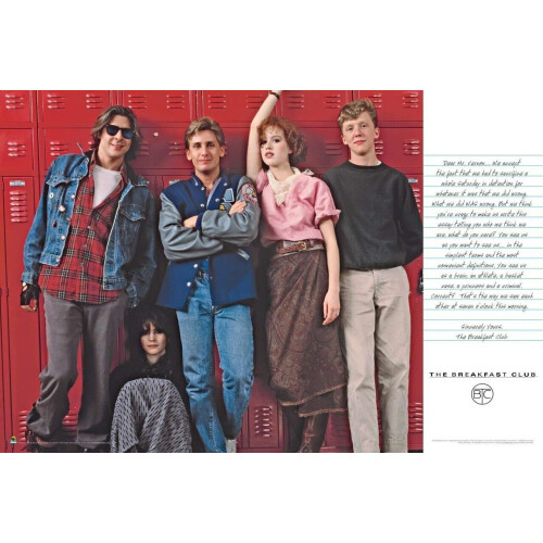 GB Eye Αφίσα YOOY The Breakfast Club 36 x 24 ίντσες