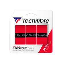 Tecnifibre Pro Contact Tennis Overgrip 3-pack (rood)