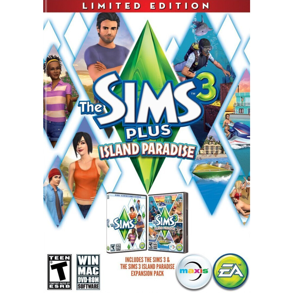 The Sims 3 Plus Island Paradise (Limited Edition) - PC/Mac