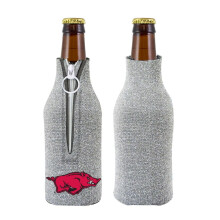 NCAA Arkansas Glitter Bottle Coolie One Size Multicolor