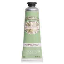 LOccitane Almond Delicious Hand & Nail cream, 1 OZ: Irresistible Scent, Softening, Moisturizing, Infused With Almond Oil, 24-hour hydration*