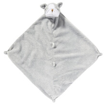 Angel Dear grey Bulldog Blankie