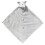 Angel Dear grey Bulldog Blankie 1