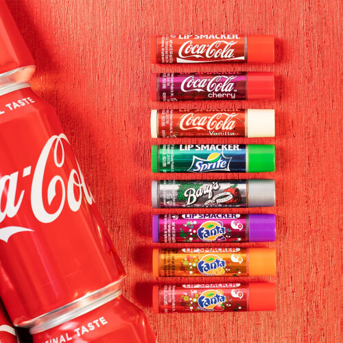 Lip Smacker, Coca-Cola, Lippenbalsam, Sortiert, 8er Pack, je 0,14 oz (4 g) 2