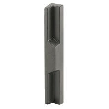 Prime-Line C 1056 Puxador de Porta Deslizante, Construção em Diecast, Preto, Sem Fecho (Pacote Único)