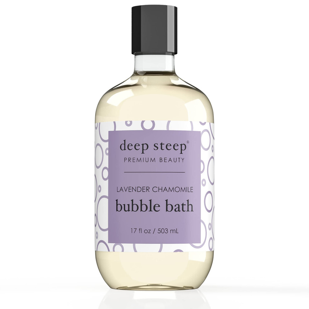 Tief Steil Lavender Deep Steep Bubble Bath Chamomile 17 Ounces