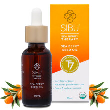 Sibu Premium Himalaya-Sanddornsamen  l USDA Bio (30 ml)     Wunderbar f  r empfindliche Haut, Ausschl  ge und Reizungen