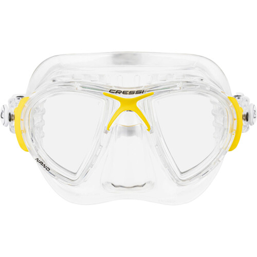 Cressi Cressi Nano Crystal  Clear/Yellow 2
