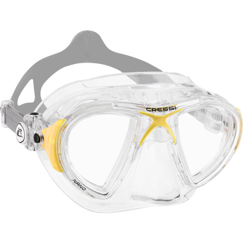 Cressi Cressi Nano Crystal  Clear/Yellow